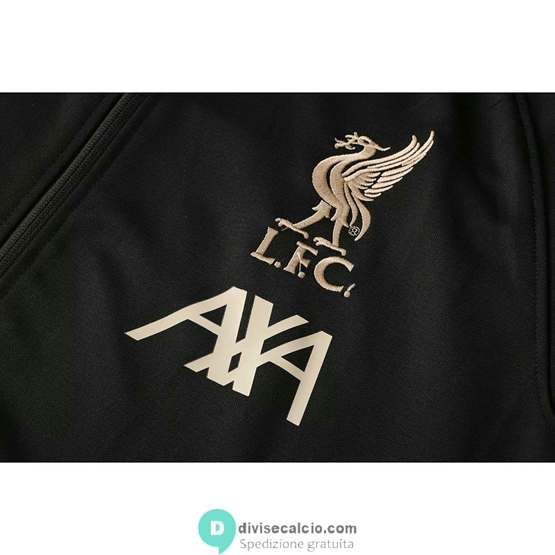 Liverpool Giacca Black + Pantaloni Black 2021/2022