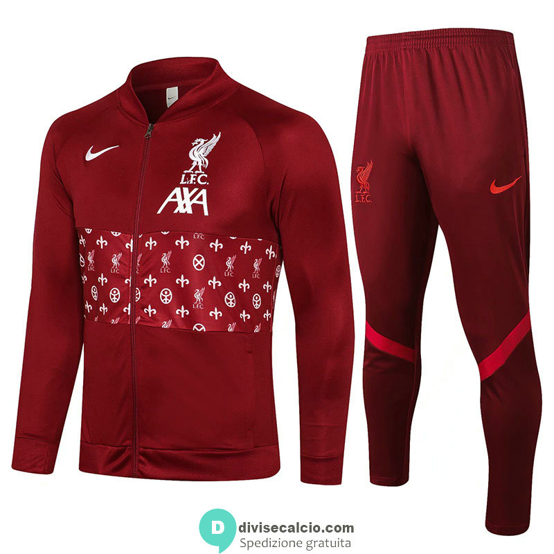 Liverpool Giacca Red II + Pantaloni Red II 2021/2022