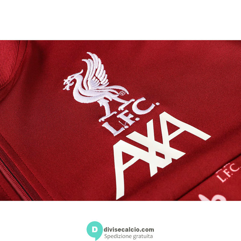 Liverpool Giacca Red II + Pantaloni Red II 2021/2022