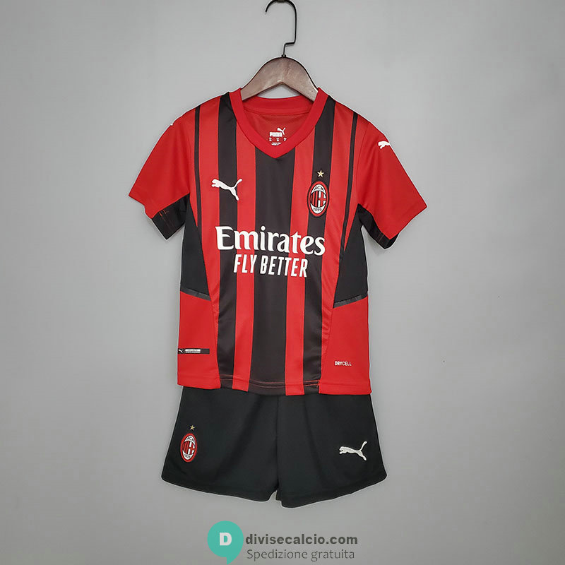 Maglia AC Milan Bambino Gara Home 2021/2022