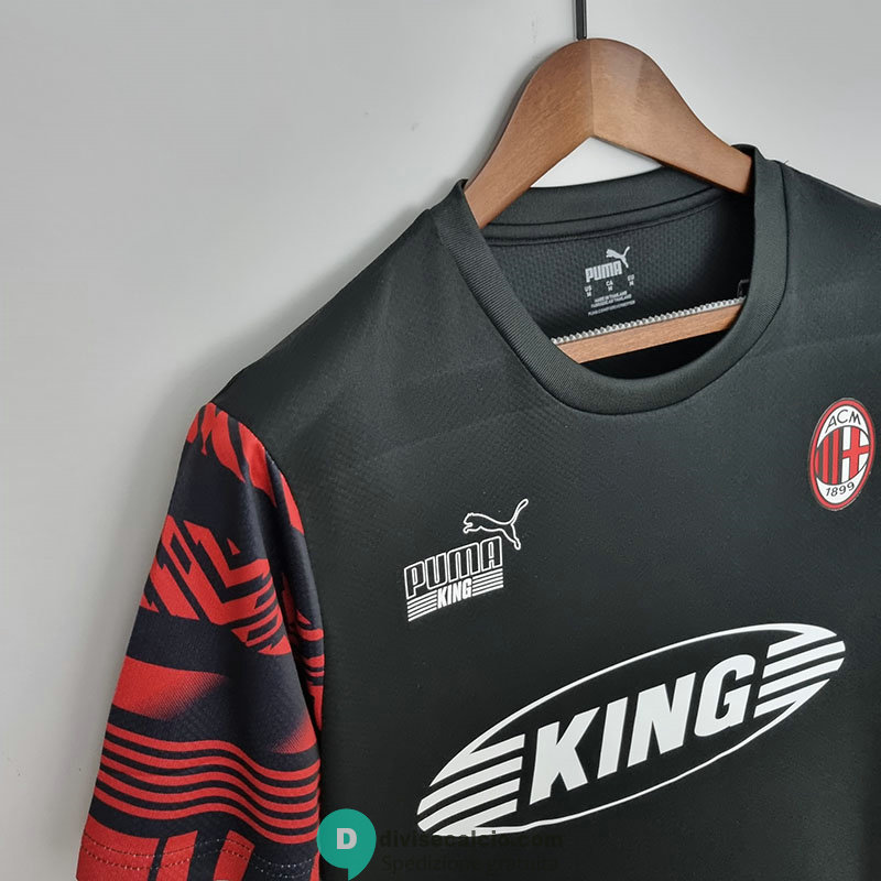 Maglia AC Milan Football Heritage Black 2022/2023