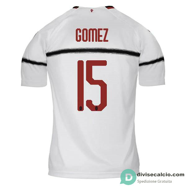 Maglia AC Milan Gara Away 15#GOMEZ 2018-2019
