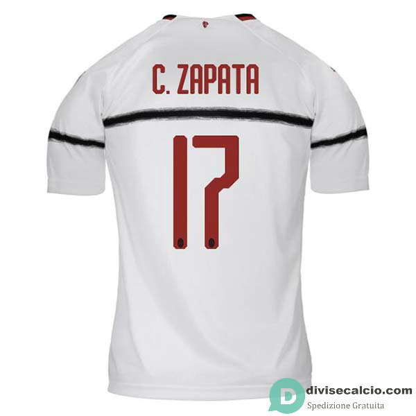 Maglia AC Milan Gara Away 17#C.ZAPATA 2018-2019