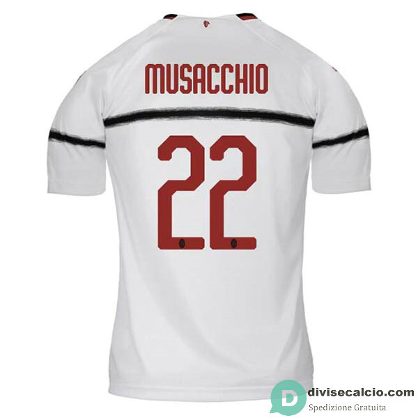 Maglia AC Milan Gara Away 22#MUSACCHIO 2018-2019