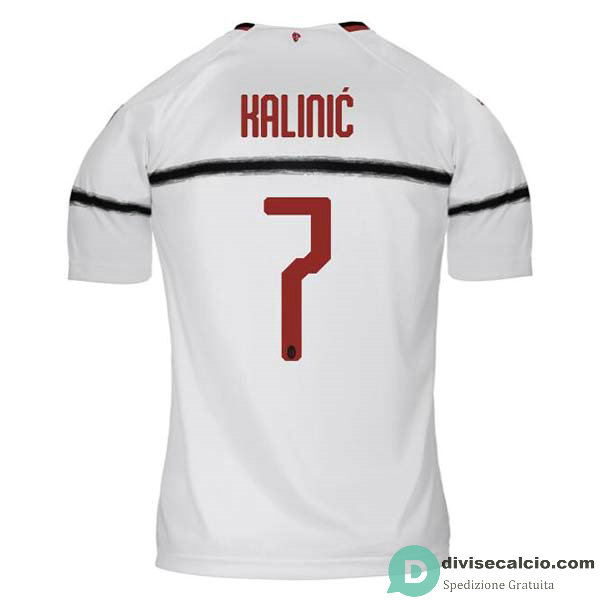 Maglia AC Milan Gara Away 7#KALINIC 2018-2019