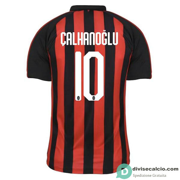 Maglia AC Milan Gara Home 10#CALHANOGLU 2018-2019