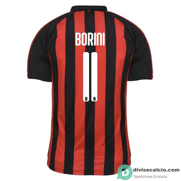 Maglia AC Milan Gara Home 11#BORINI 2018-2019