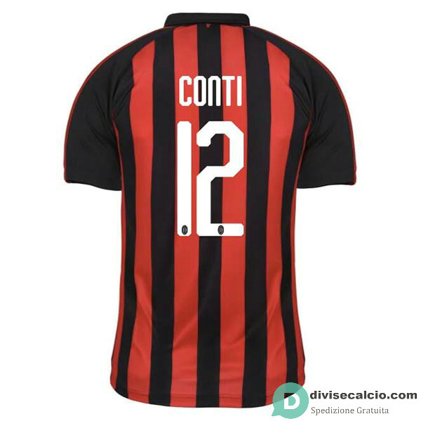 Maglia AC Milan Gara Home 12#CONTI 2018-2019