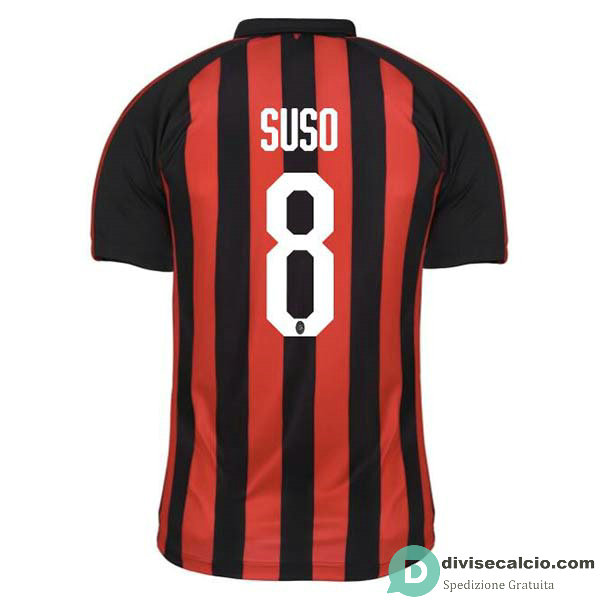 Maglia AC Milan Gara Home 8#SUSO 2018-2019