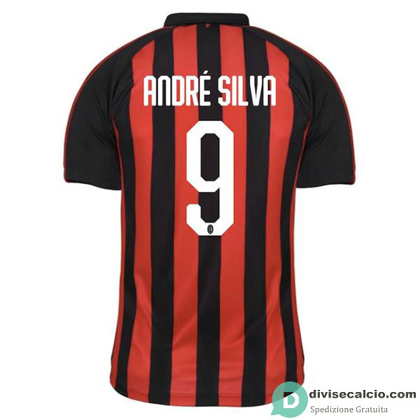Maglia AC Milan Gara Home 9#ANDRE SILVA 2018-2019