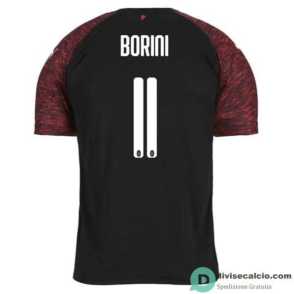 Maglia AC Milan Gara Third 11#BORINI 2018-2019
