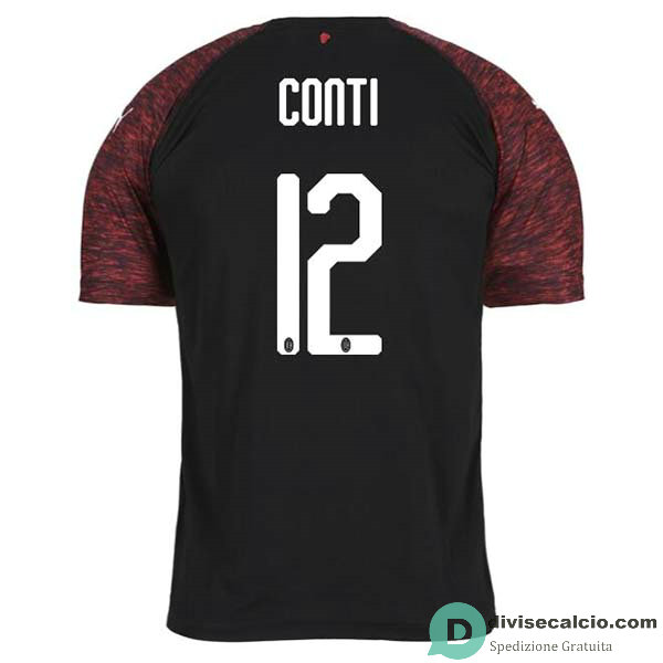 Maglia AC Milan Gara Third 12#CONTI 2018-2019