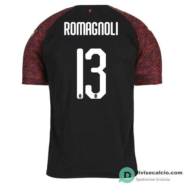 Maglia AC Milan Gara Third 13#ROMAGNOLI 2018-2019