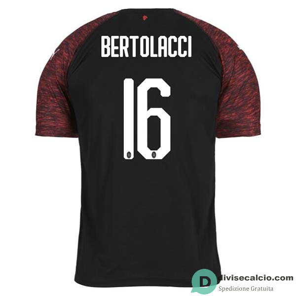 Maglia AC Milan Gara Third 16#BERTOLACCI 2018-2019