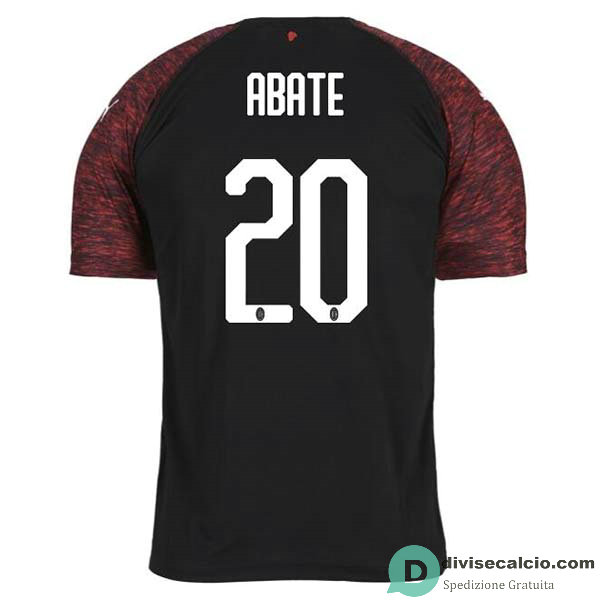 Maglia AC Milan Gara Third 20#ABATE 2018-2019
