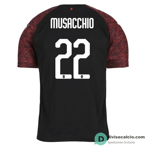 Maglia AC Milan Gara Third 22#MUSACCHIO 2018-2019