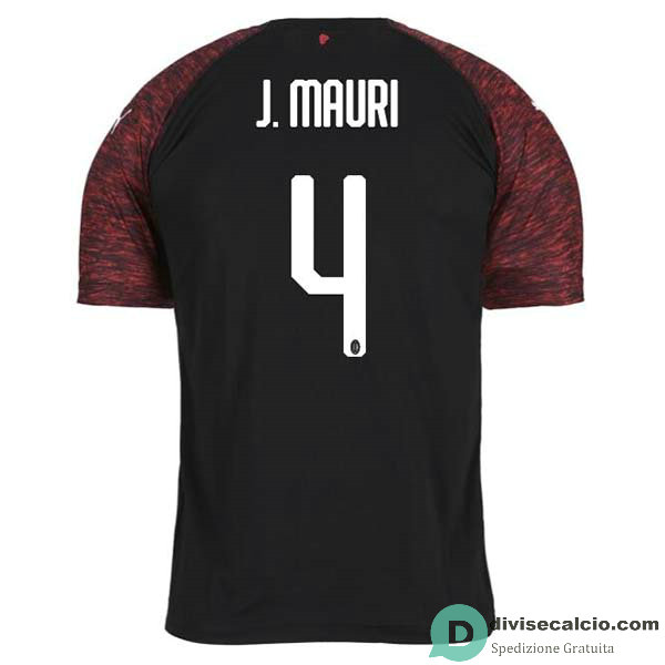 Maglia AC Milan Gara Third 4#J.MAURI 2018-2019