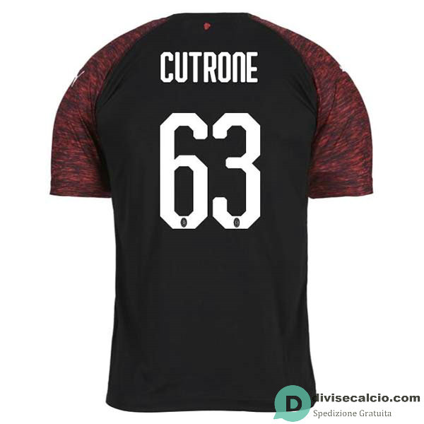 Maglia AC Milan Gara Third 63#CUTRONE 2018-2019