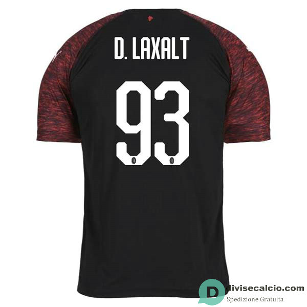 Maglia AC Milan Gara Third 93#D.LAXALT 2018-2019