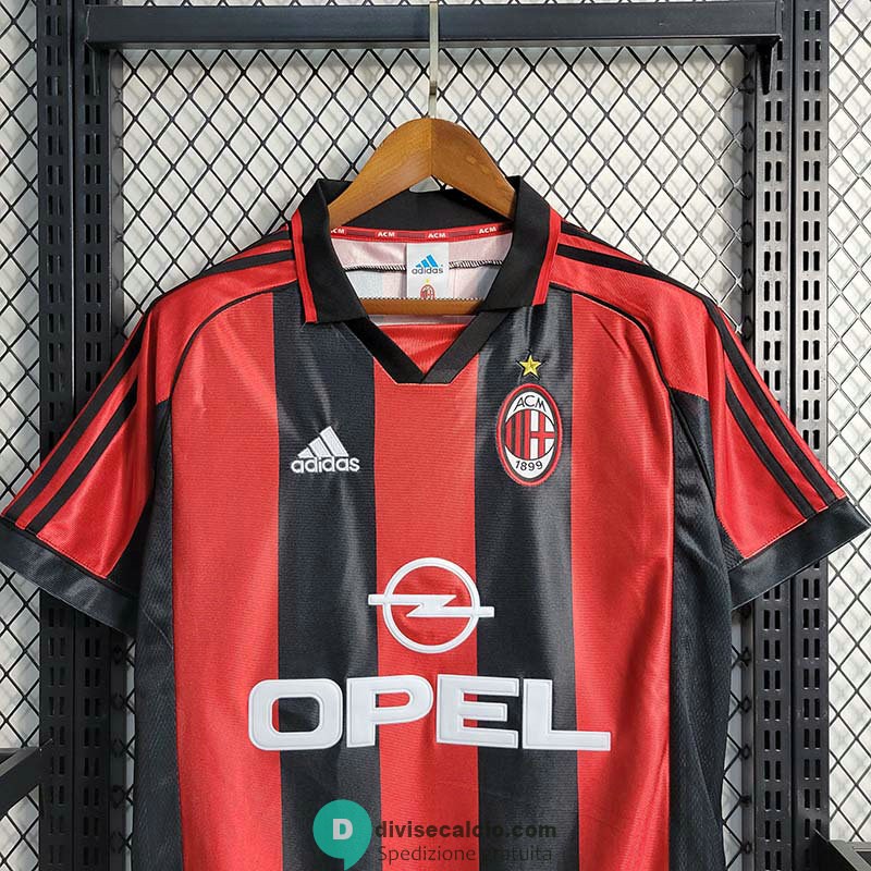 Maglia AC Milan Retro Gara Home 1998/1999
