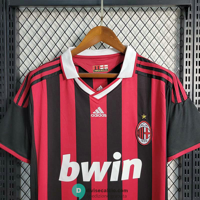 Maglia AC Milan Retro Gara Home 2009 2010