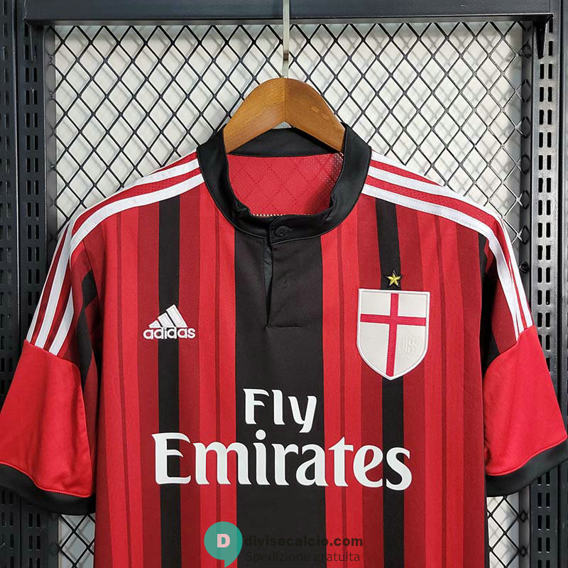 Maglia AC Milan Retro Gara Home 2014/2015