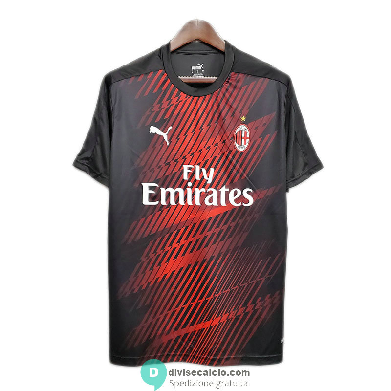 Maglia AC Milan Training Black Red 2020/2021