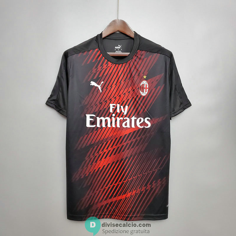 Maglia AC Milan Training Black Red 2020/2021