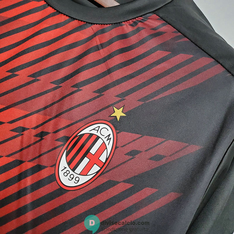 Maglia AC Milan Training Black Red 2020/2021