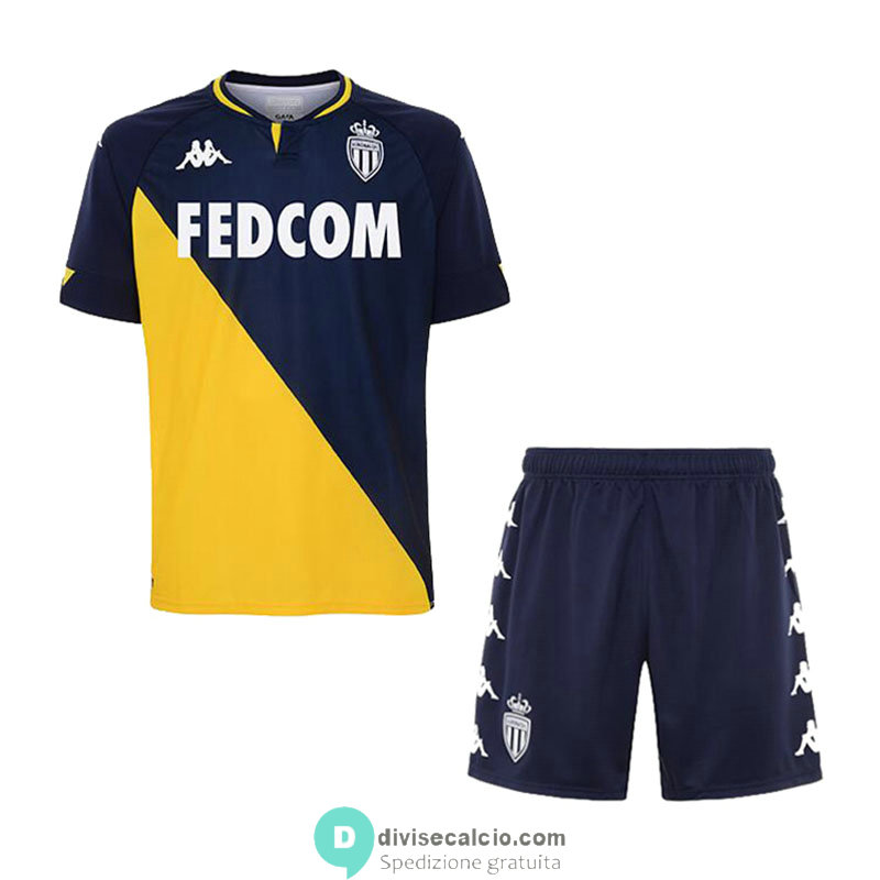 Maglia AS Monaco Bambino Gara Away 2020/2021