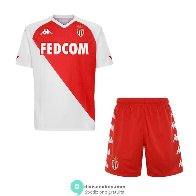 Maglia AS Monaco Bambino Gara Home 2020/2021