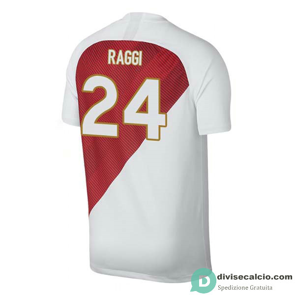 Maglia AS Monaco Gara Home 24#RAGGI 2018-2019