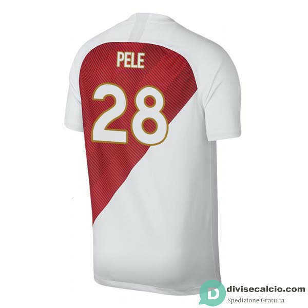 Maglia AS Monaco Gara Home 28#PELE 2018-2019