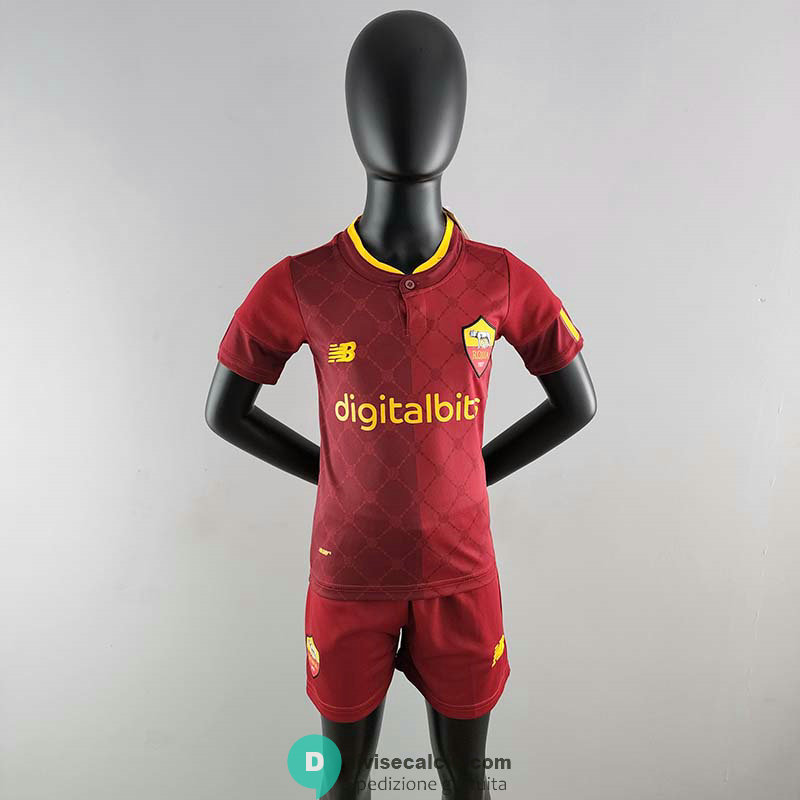 Maglia AS Roma Bambino Gara Home 2022/2023