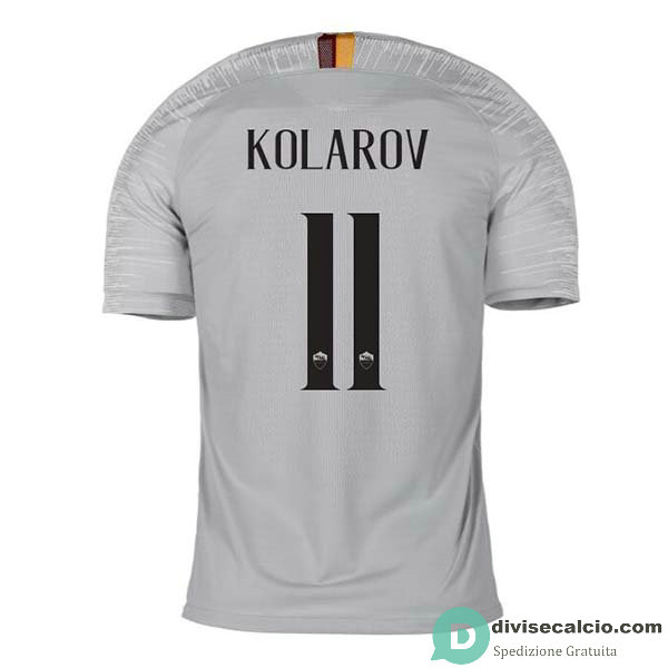 Maglia AS Roma Gara Away 11#KOLAROV 2018-2019