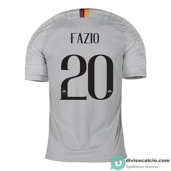 Maglia AS Roma Gara Away 20#FAZIO 2018-2019