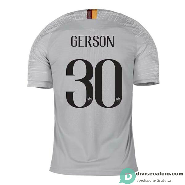 Maglia AS Roma Gara Away 30#GERSON 2018-2019