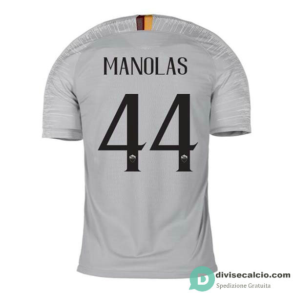 Maglia AS Roma Gara Away 44#MANOLAS 2018-2019