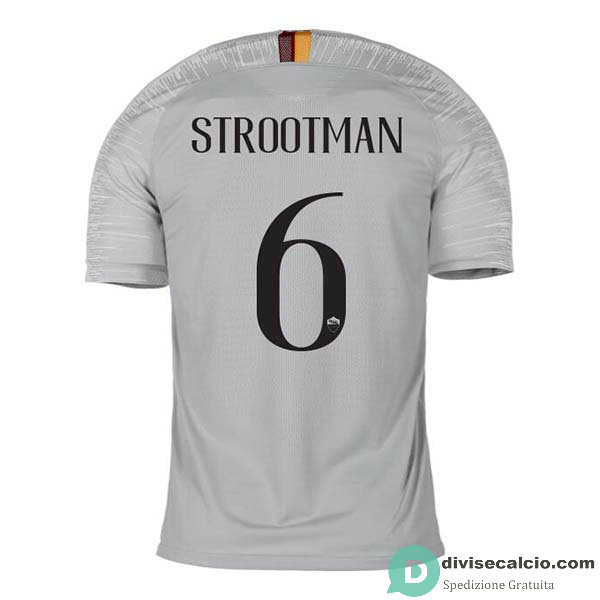 Maglia AS Roma Gara Away 6#STROOTMAN 2018-2019