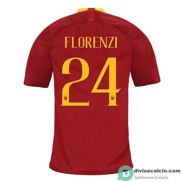 Maglia AS Roma Gara Home 24#FLORENZI 2018-2019