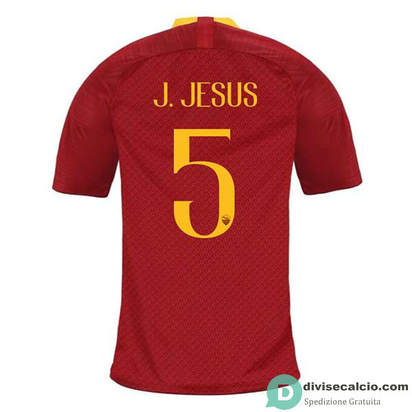 Maglia AS Roma Gara Home 5#J.JESUS 2018-2019
