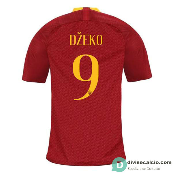 Maglia AS Roma Gara Home 9#DZEKO 2018-2019