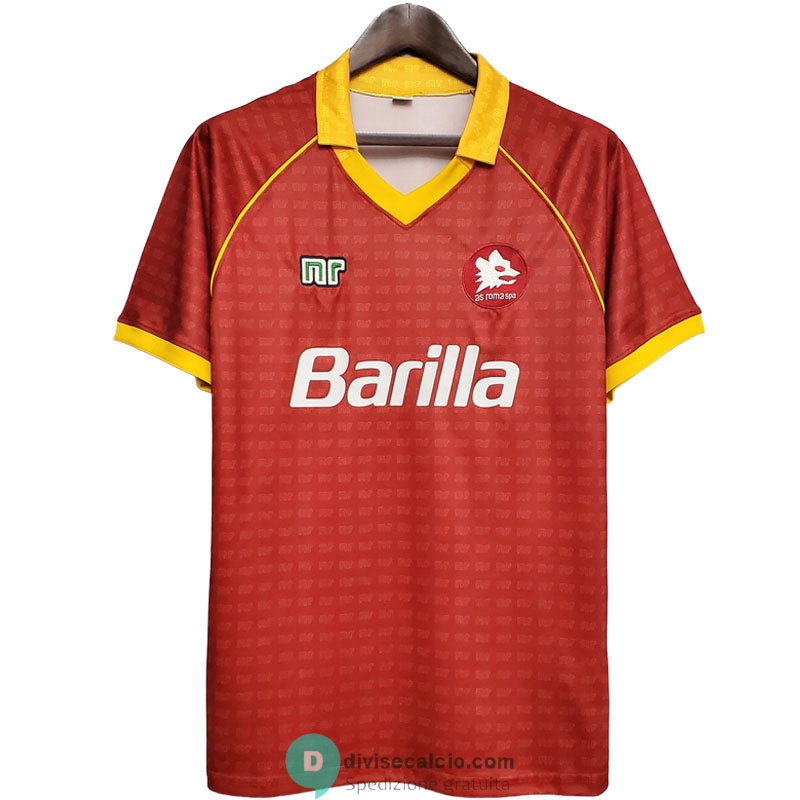 Maglia AS Roma Retro Gara Home 1990/1991