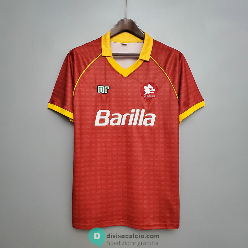 Maglia AS Roma Retro Gara Home 1990/1991