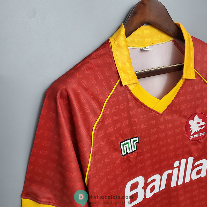 Maglia AS Roma Retro Gara Home 1990/1991