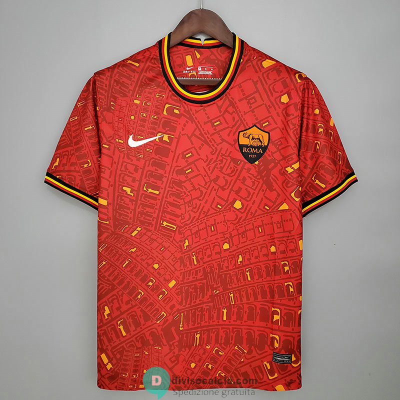 Maglia AS Roma Training FOKOHAELA rED 2021/2022