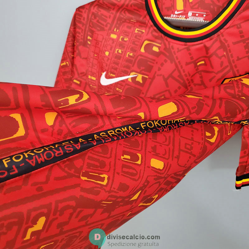 Maglia AS Roma Training FOKOHAELA rED 2021/2022