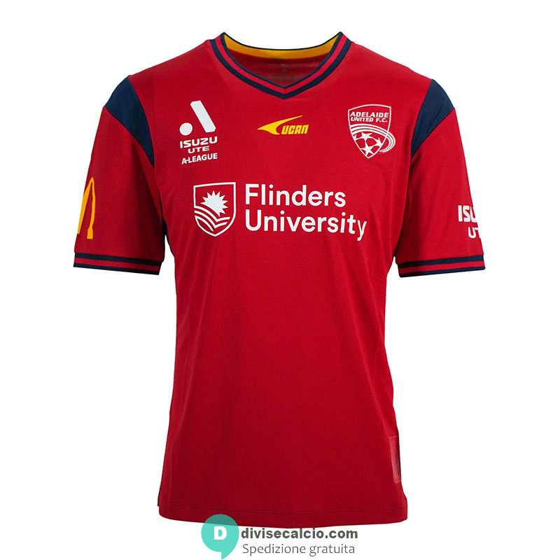 Maglia Adelaide United Gara Home 2023/2024