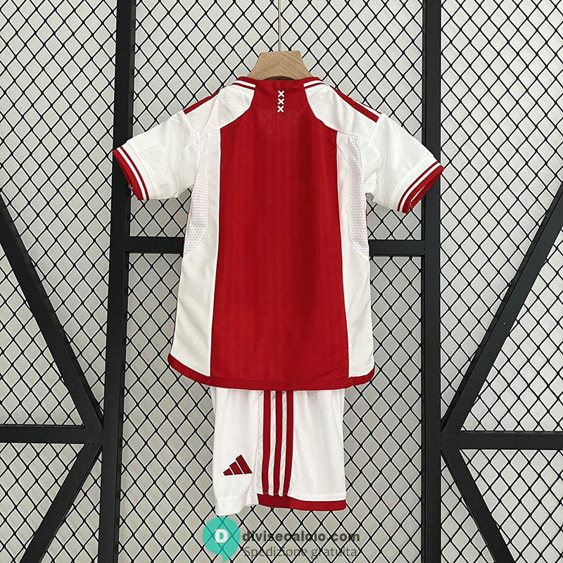 Maglia Ajax Bambino Gara Home 2023/2024