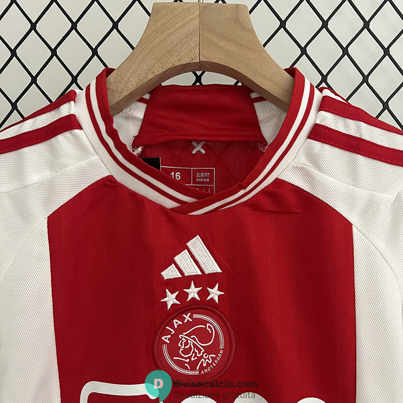 Maglia Ajax Bambino Gara Home 2023/2024